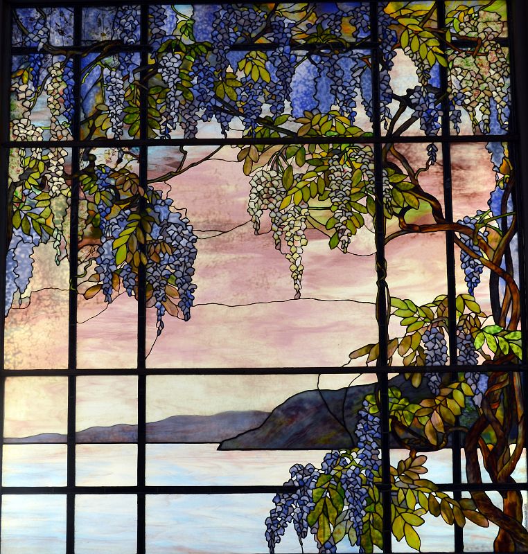 701 View Of Oyster Bay from Laurelton Hall, Oyster Bay, New York - Louis Comfort Tiffany 1905 - American Wing New York Metropolitan Museum of Art